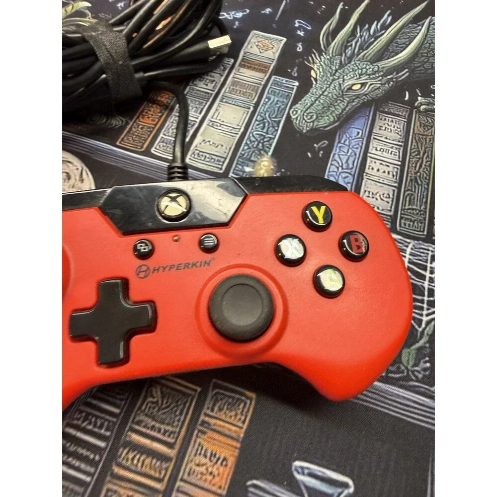Hyperkin X91 Wired Controller Red for Microsoft Xbox One Console
